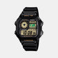 Casio Rectangular Black Digital watch