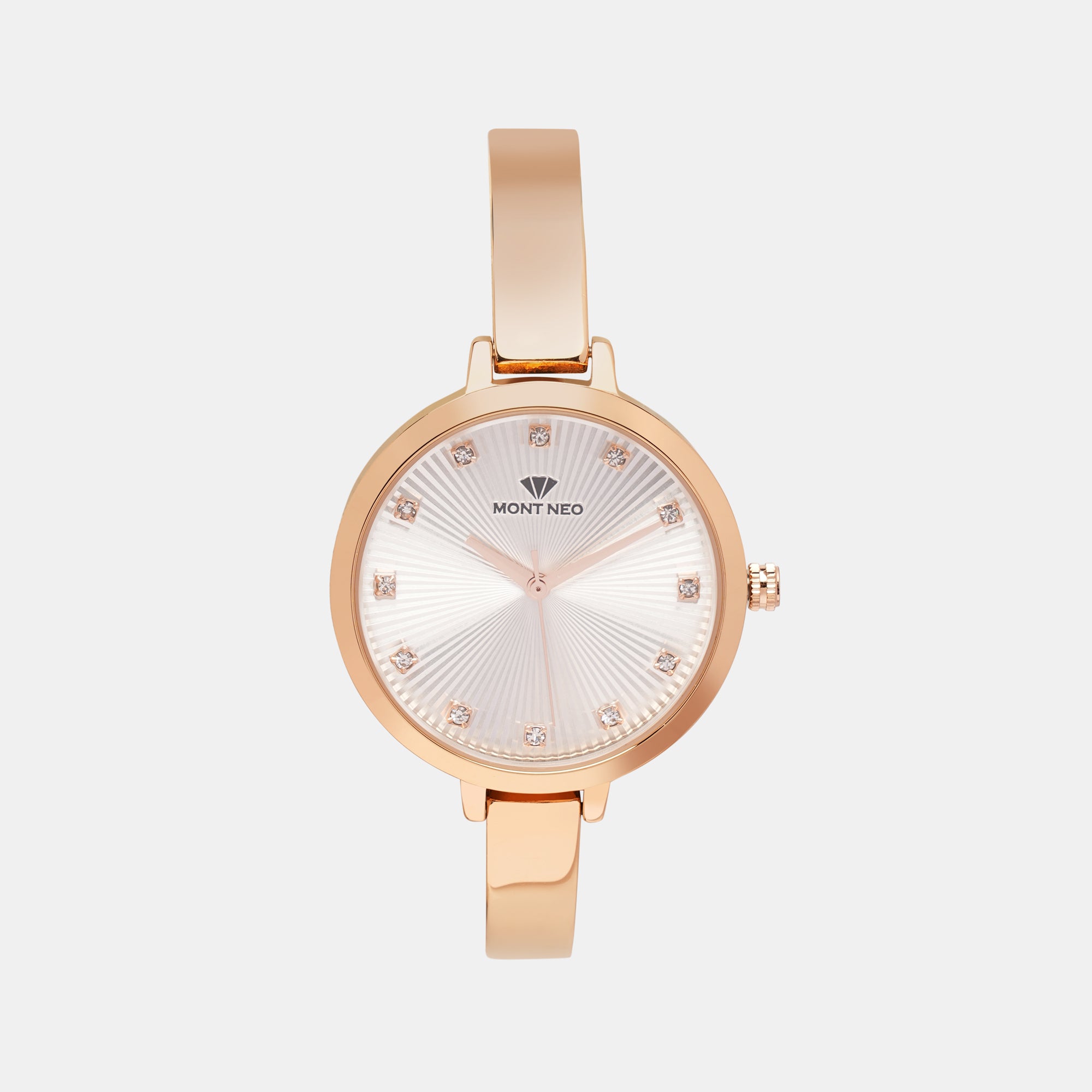 Mont Neo Round Rose Gold Analog watch