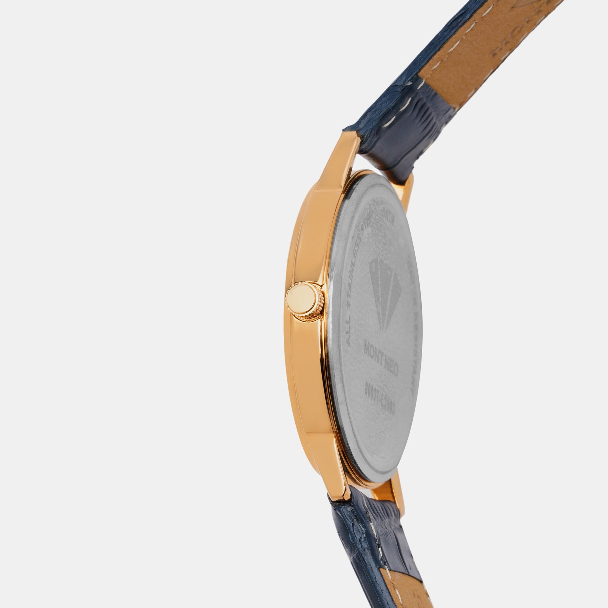 Mont Neo Men Round Silver watch