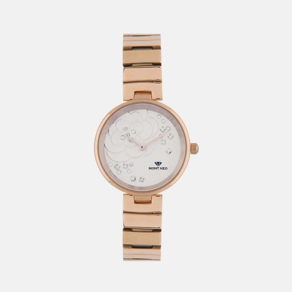 Mont Neo Round Silver Analog watch