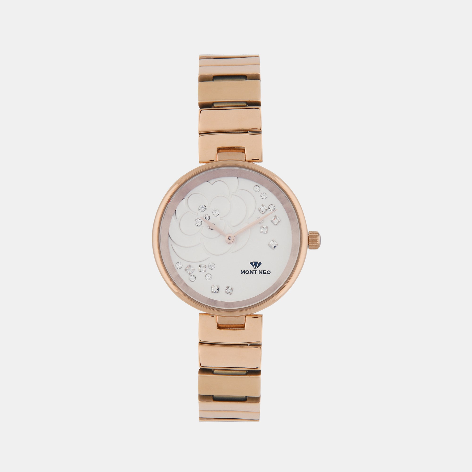 Mont Neo Round Silver Analog watch
