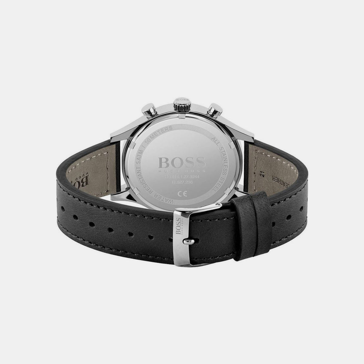 Boss Men Round Grey watch
