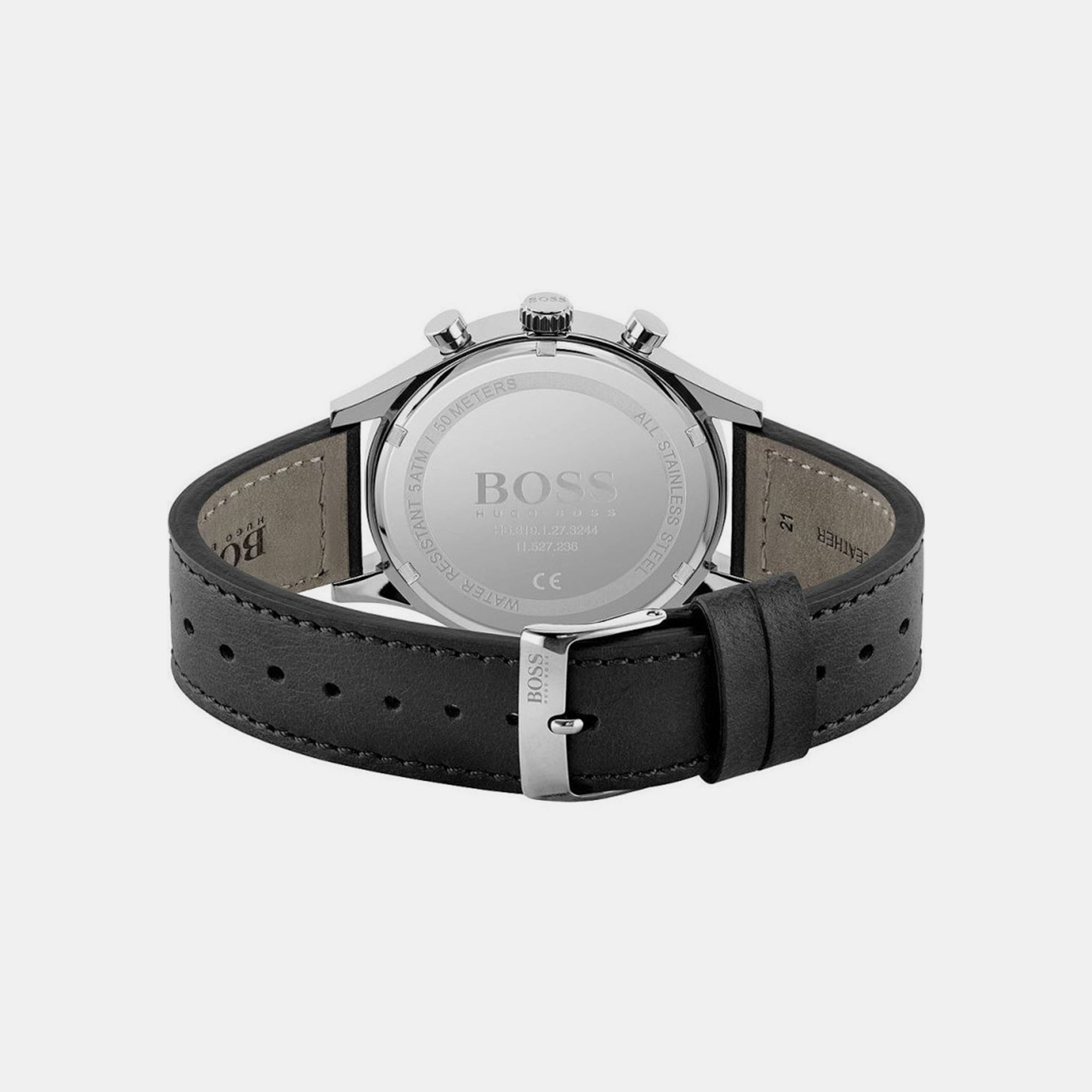 Boss Men Round Grey watch