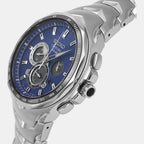 Seiko Men Round Blue watch