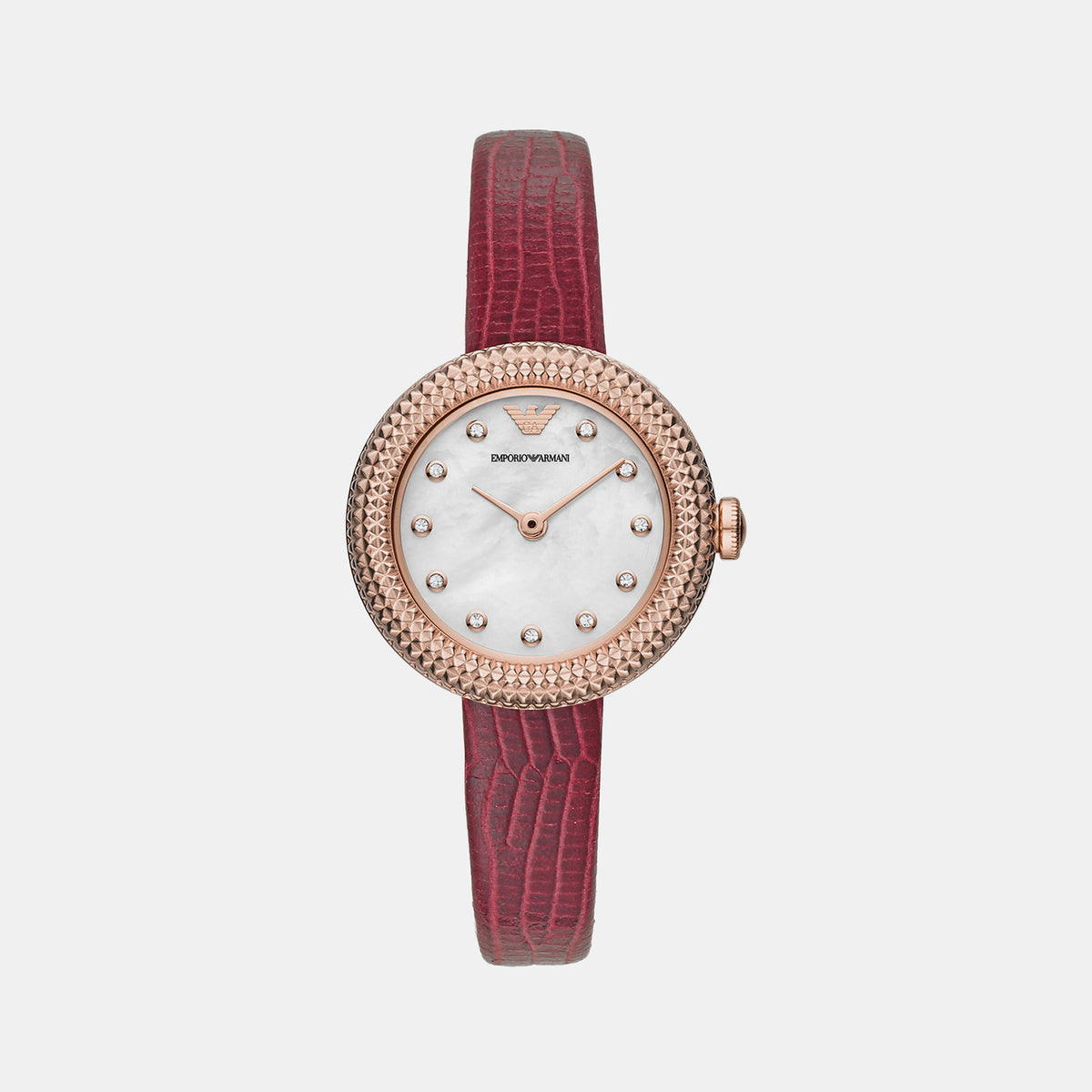 Emporio Armani Round White Analog watch