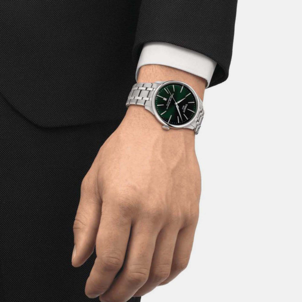 Tissot Stainless Steel Green watch