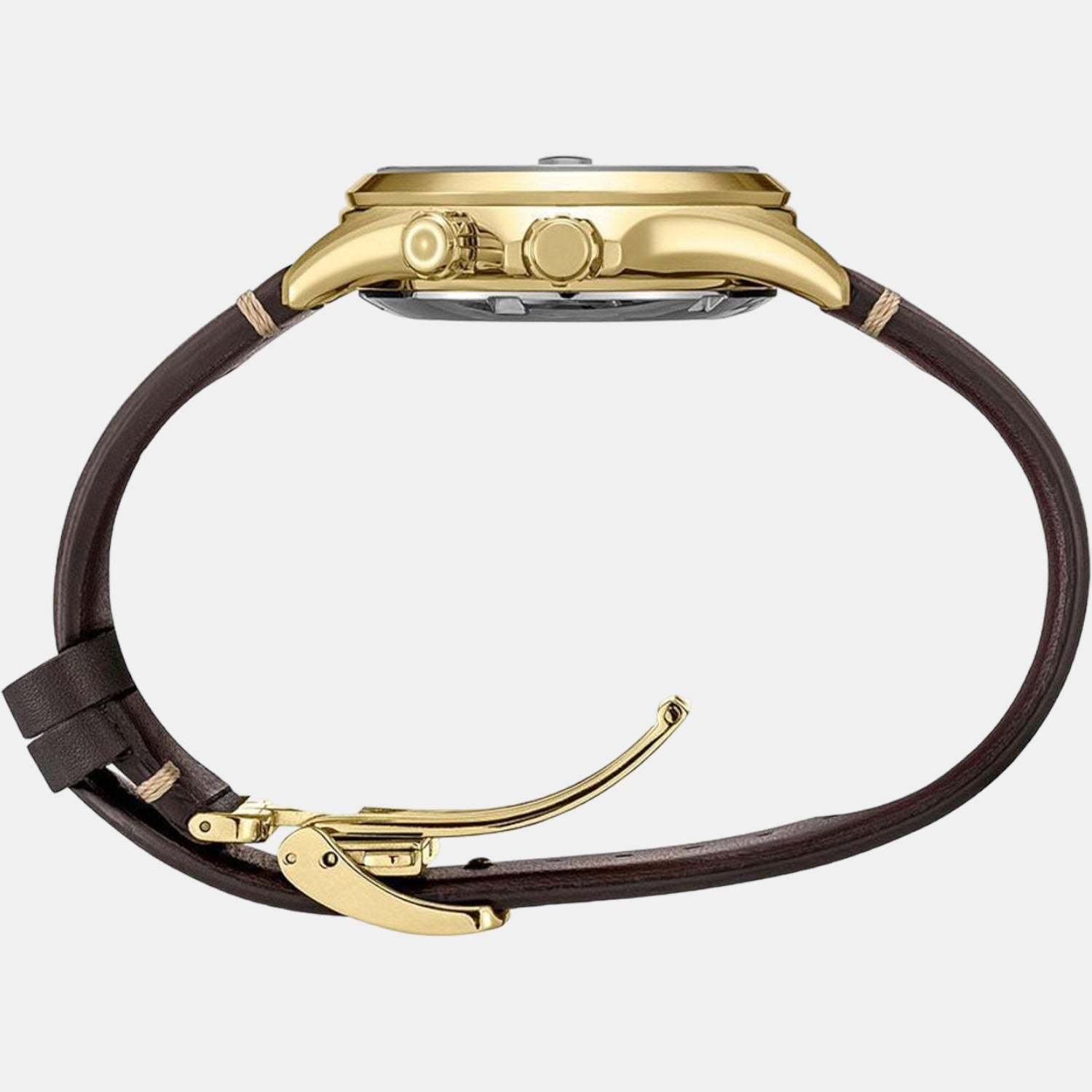 Seiko Men Round Green watch