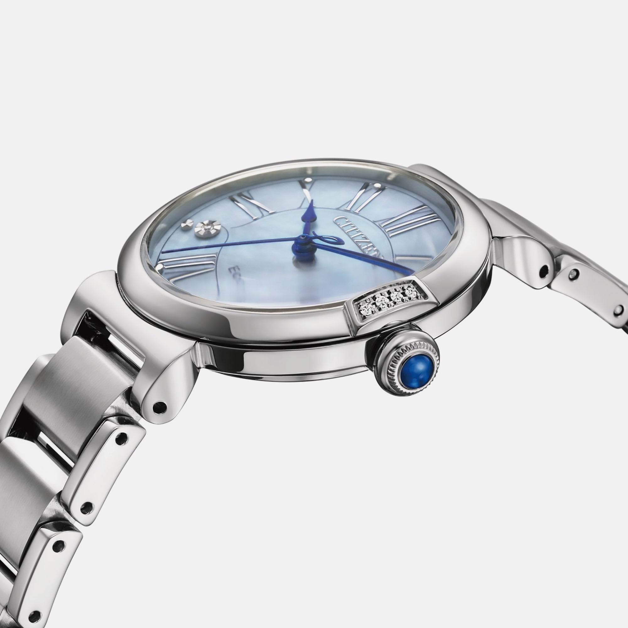 Citizen Women Round Mother Of Pearl watch