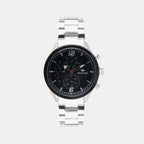 Mont Neo Round Black Chronograph watch