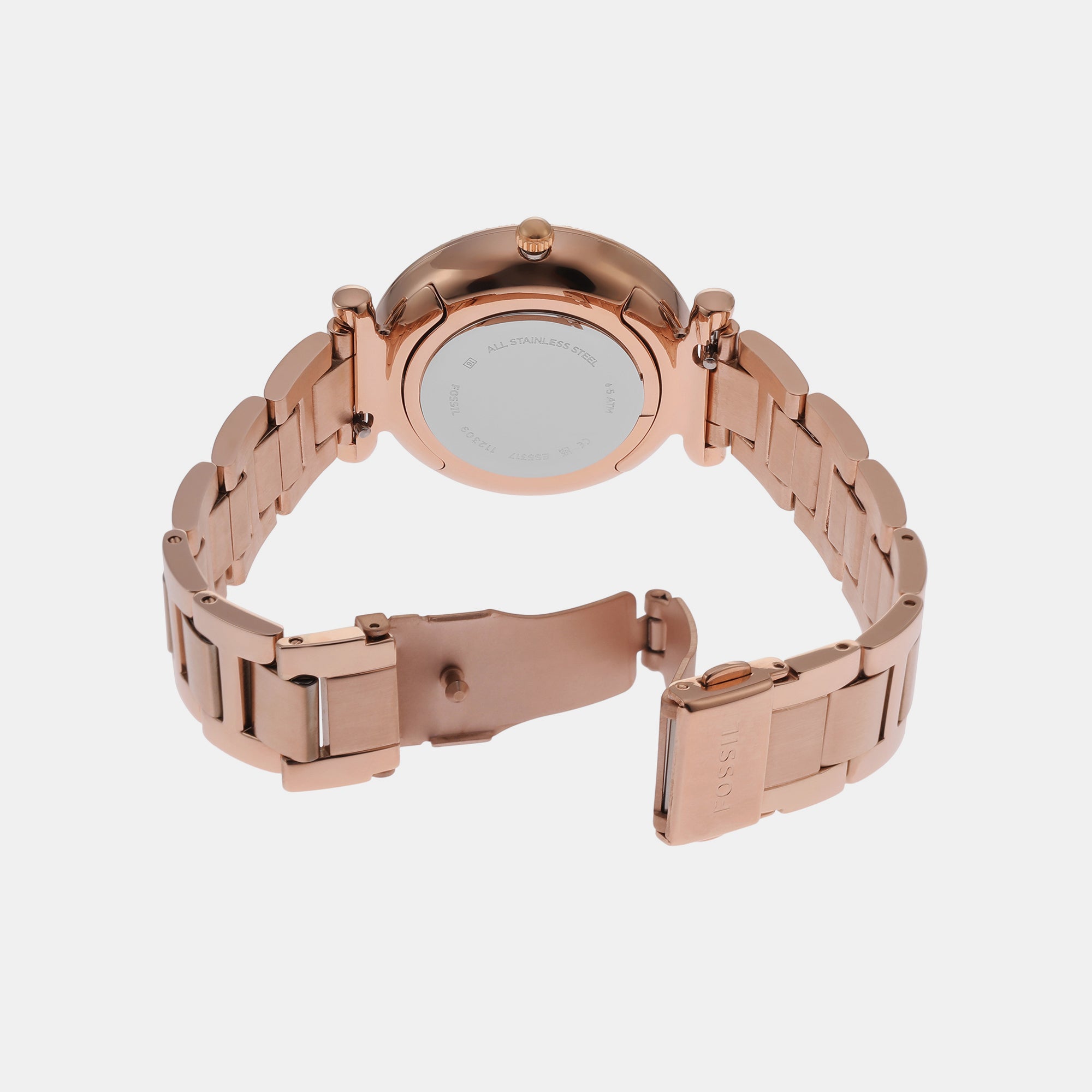 Fossil Stainless Steel Rose Gold watch