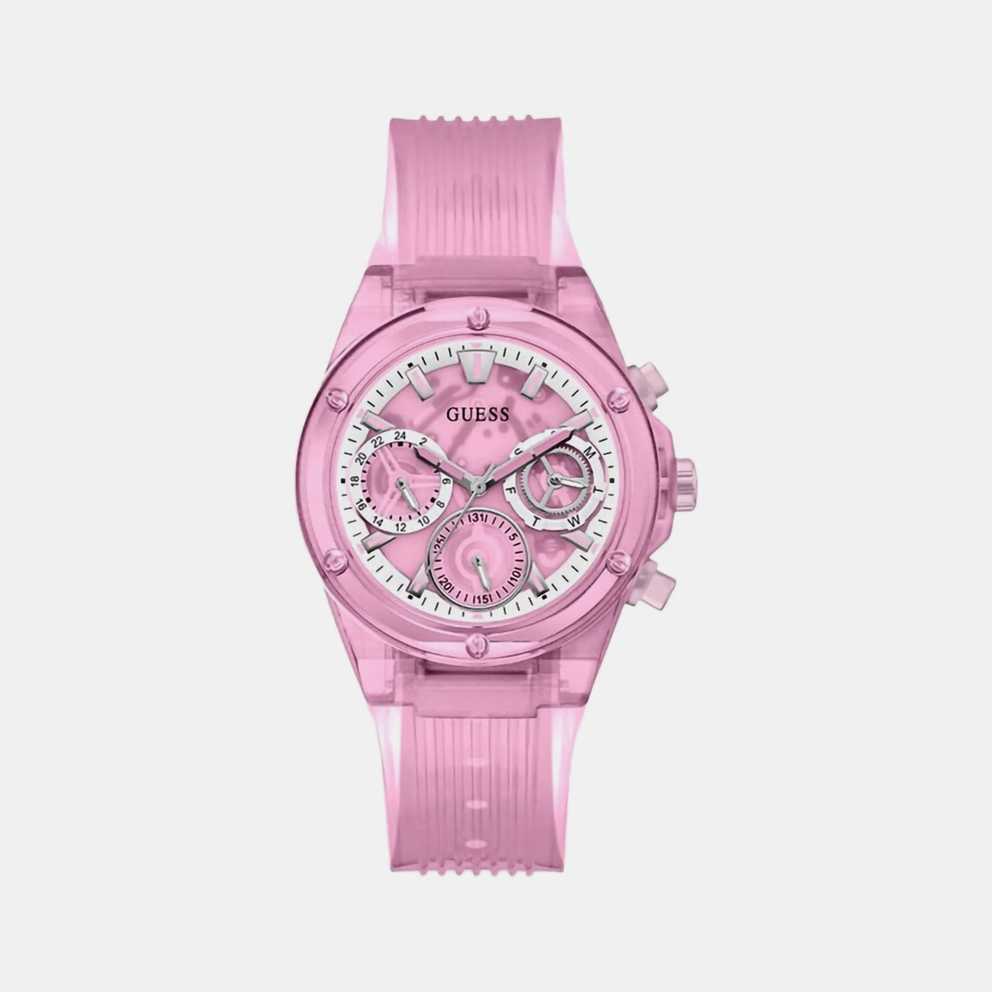 Female Pink Analog Stainless Steel Watch TW048HL14 – Just In Time