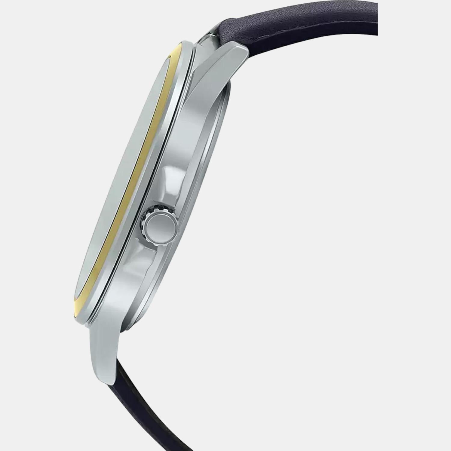 Casio Men Round Black watch