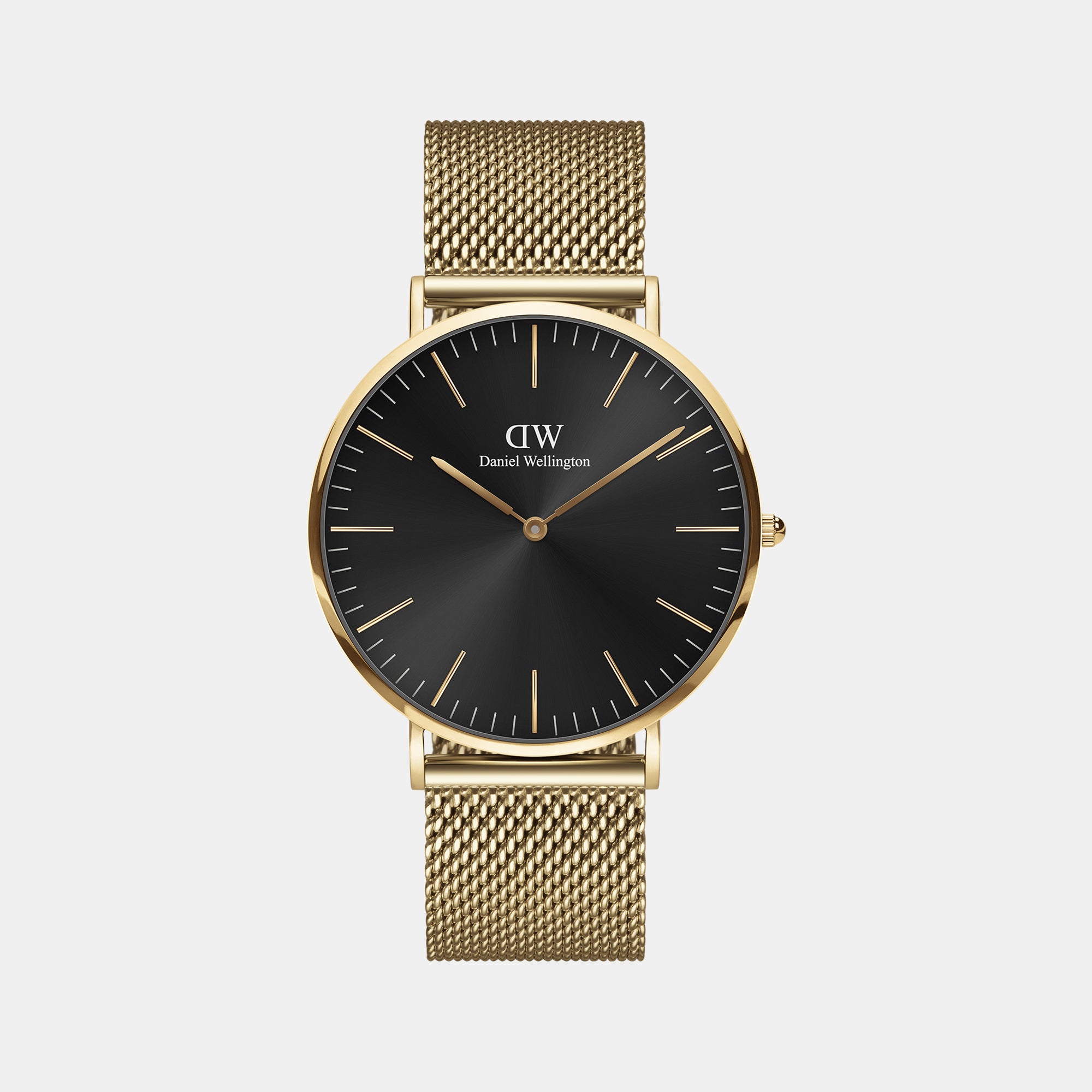 Daniel Wellington Round Black Analog watch
