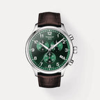 Tissot Round Green Chronograph watch