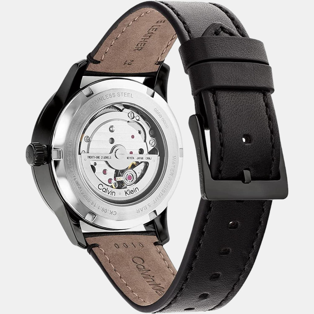 Calvin Klein Men Round Grey watch