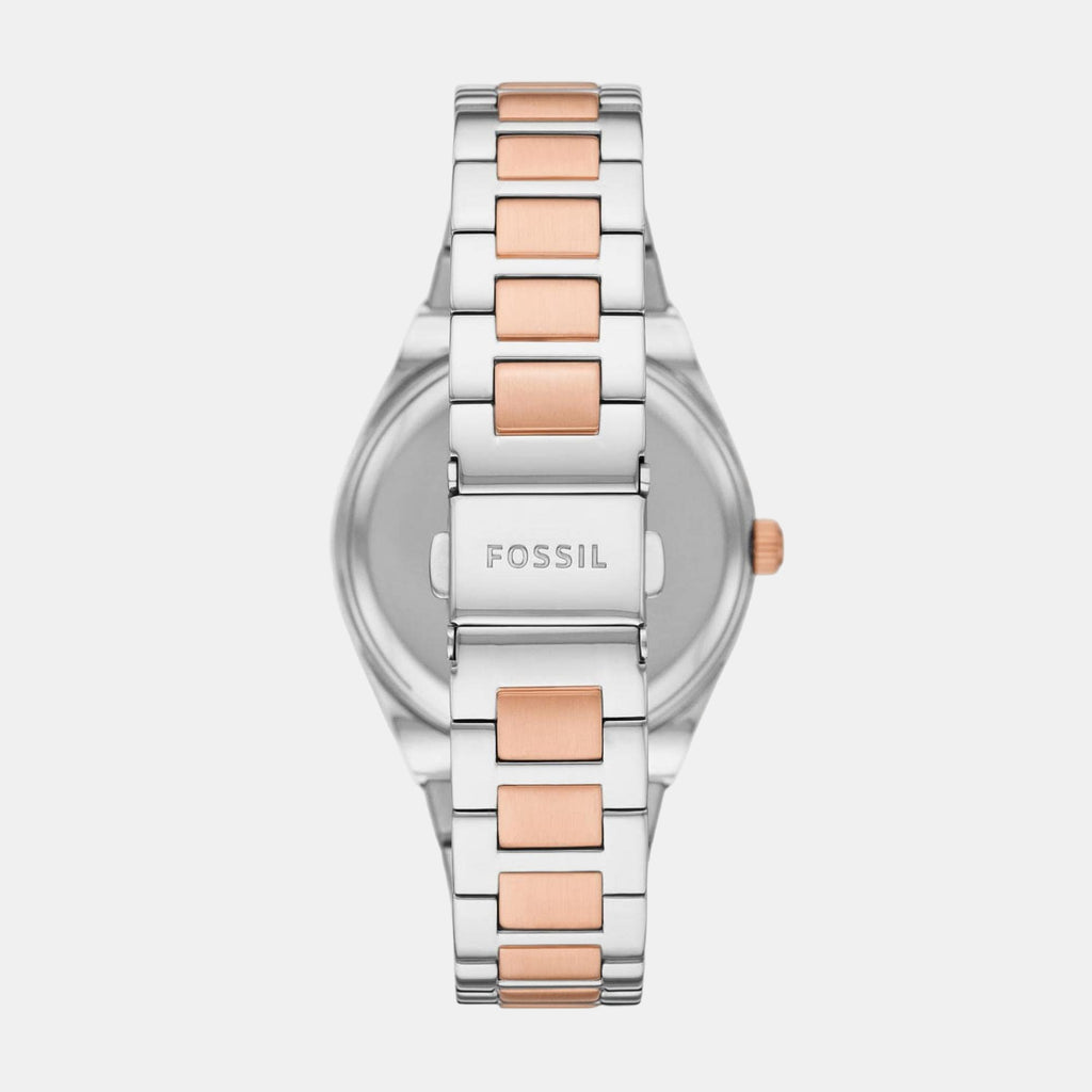 Scarlette Women Quartz Silver Dial Analog Stainless Steel Watch ES5261