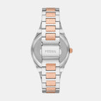 Scarlette Women Quartz Silver Dial Analog Stainless Steel Watch ES5261