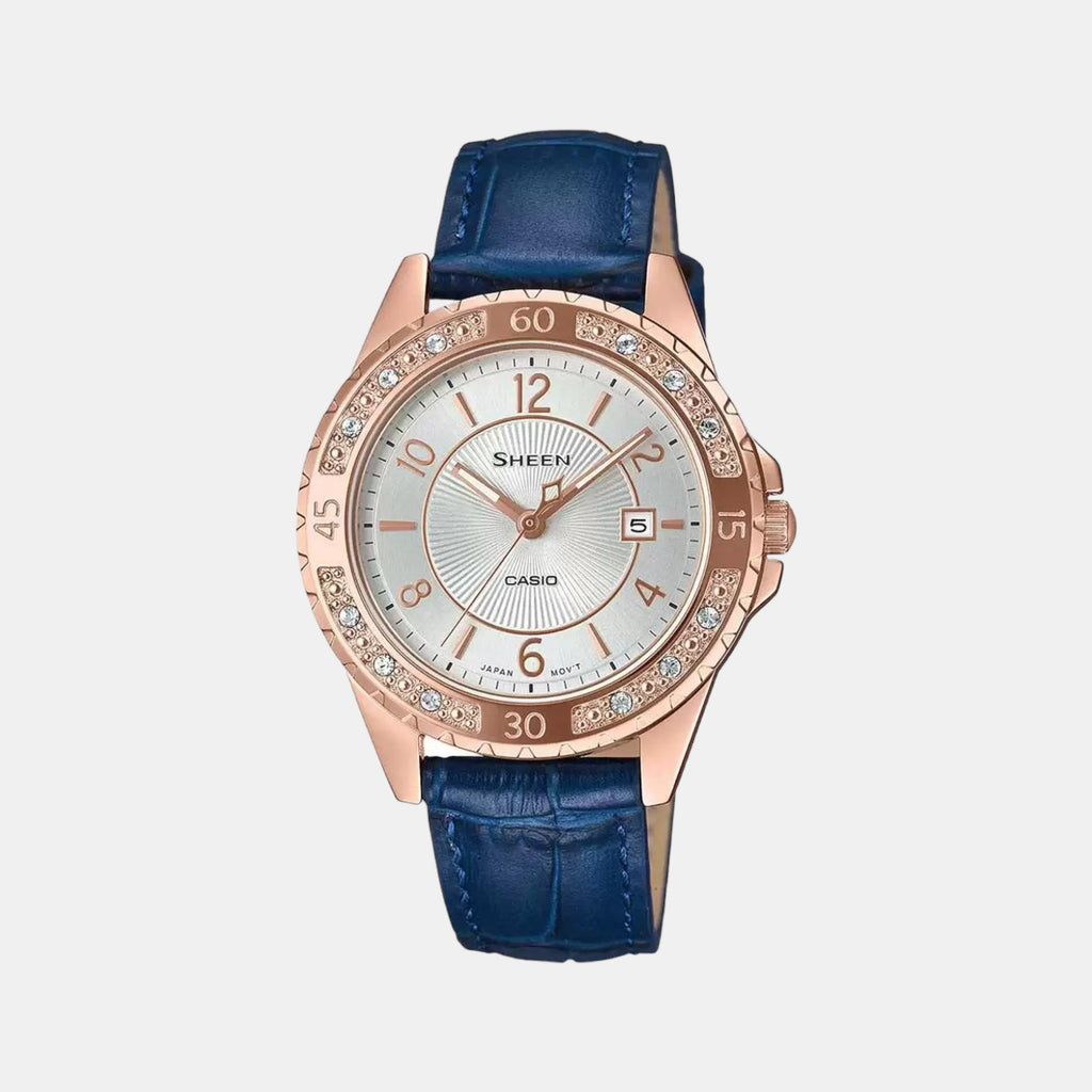 Sheen Female Analog Leather Watch SH204