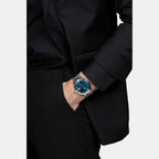 HyperChrome Men Automatic Blue Dial Analog Stainless Steel Watch R32256712