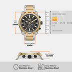 Diesel Stainless Steel Round watch