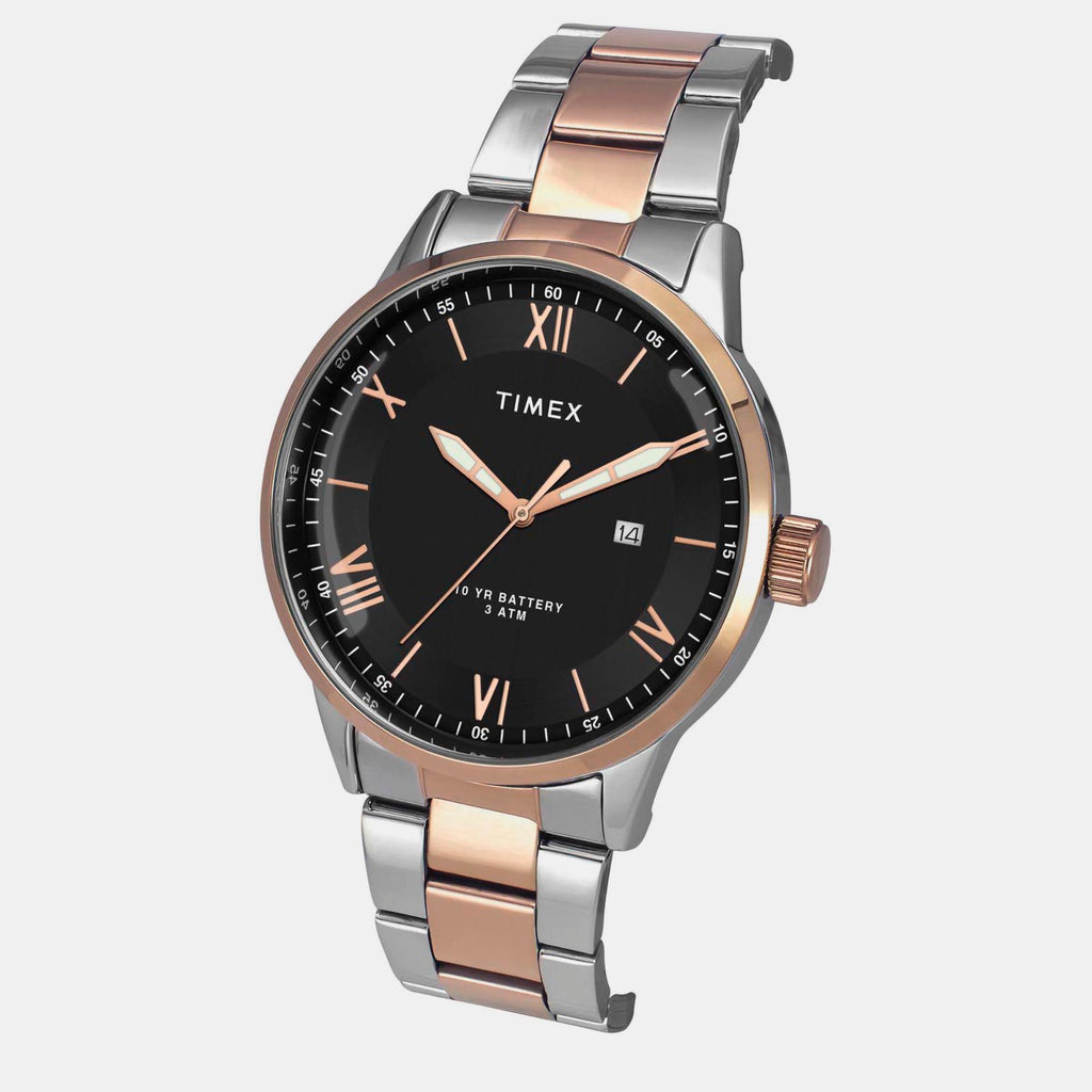 Timex Brass Round watch