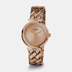 Guess Round Quartz Analog Women watch