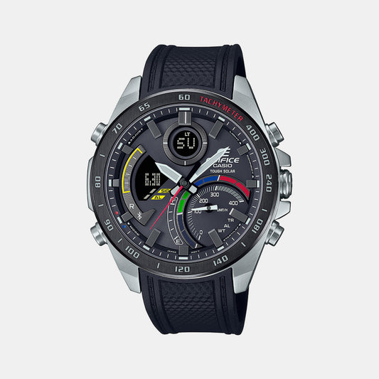 Male Black Analog-Digital Resin Watch EX553