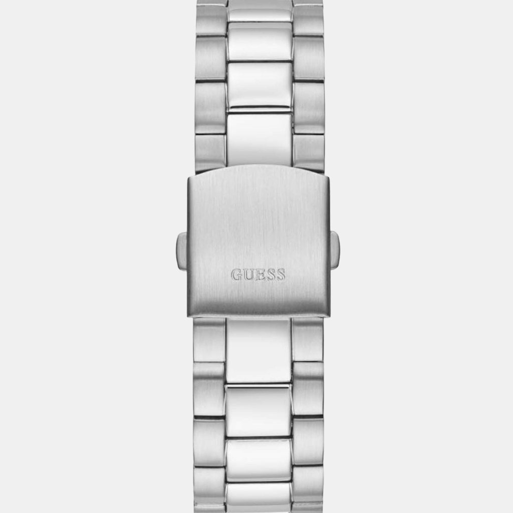 Men Quartz Black Dial Analog Stainless Steel Watch GW0542G1