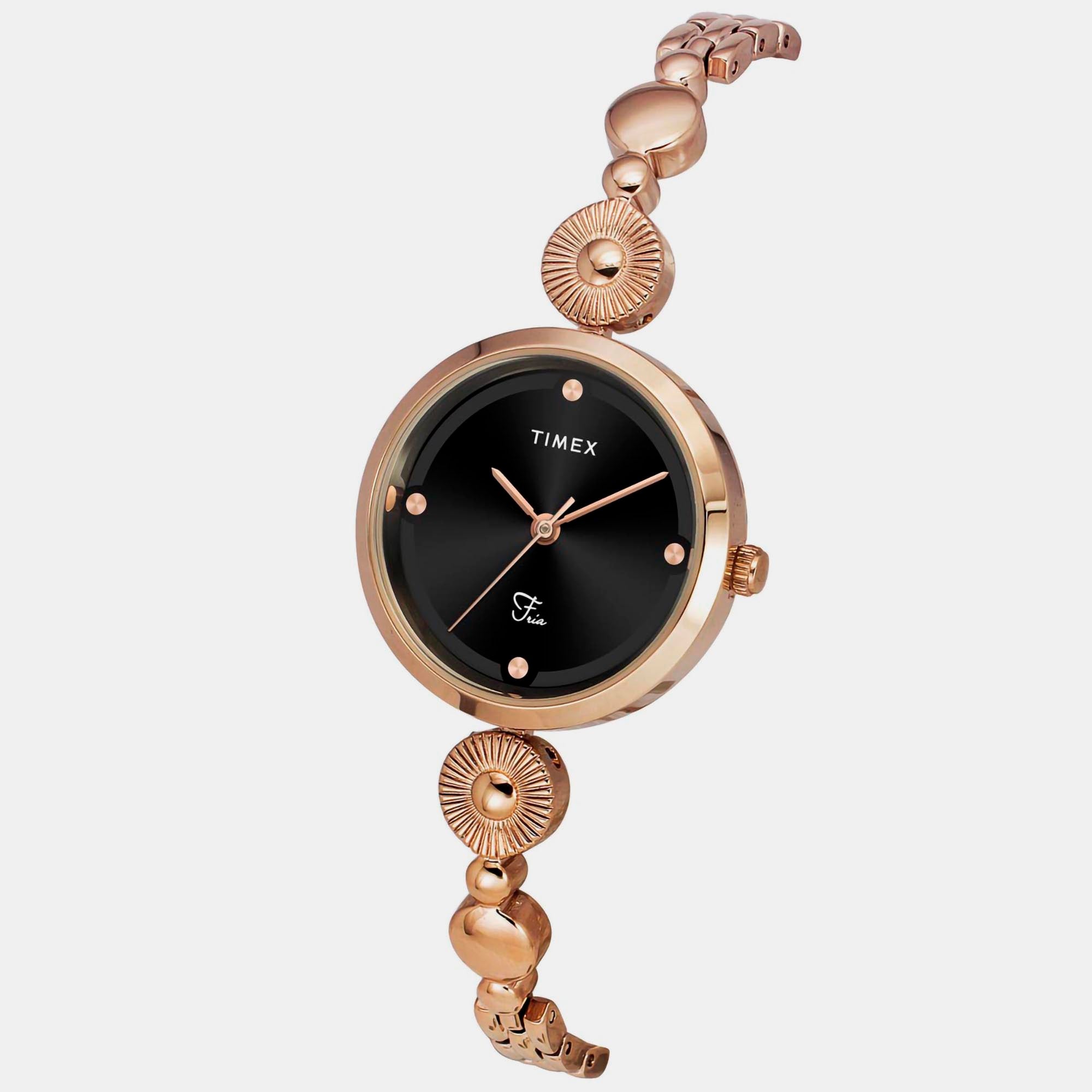 Timex Brass Round watch