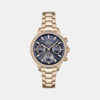 Boss Round Blue Chronograph watch