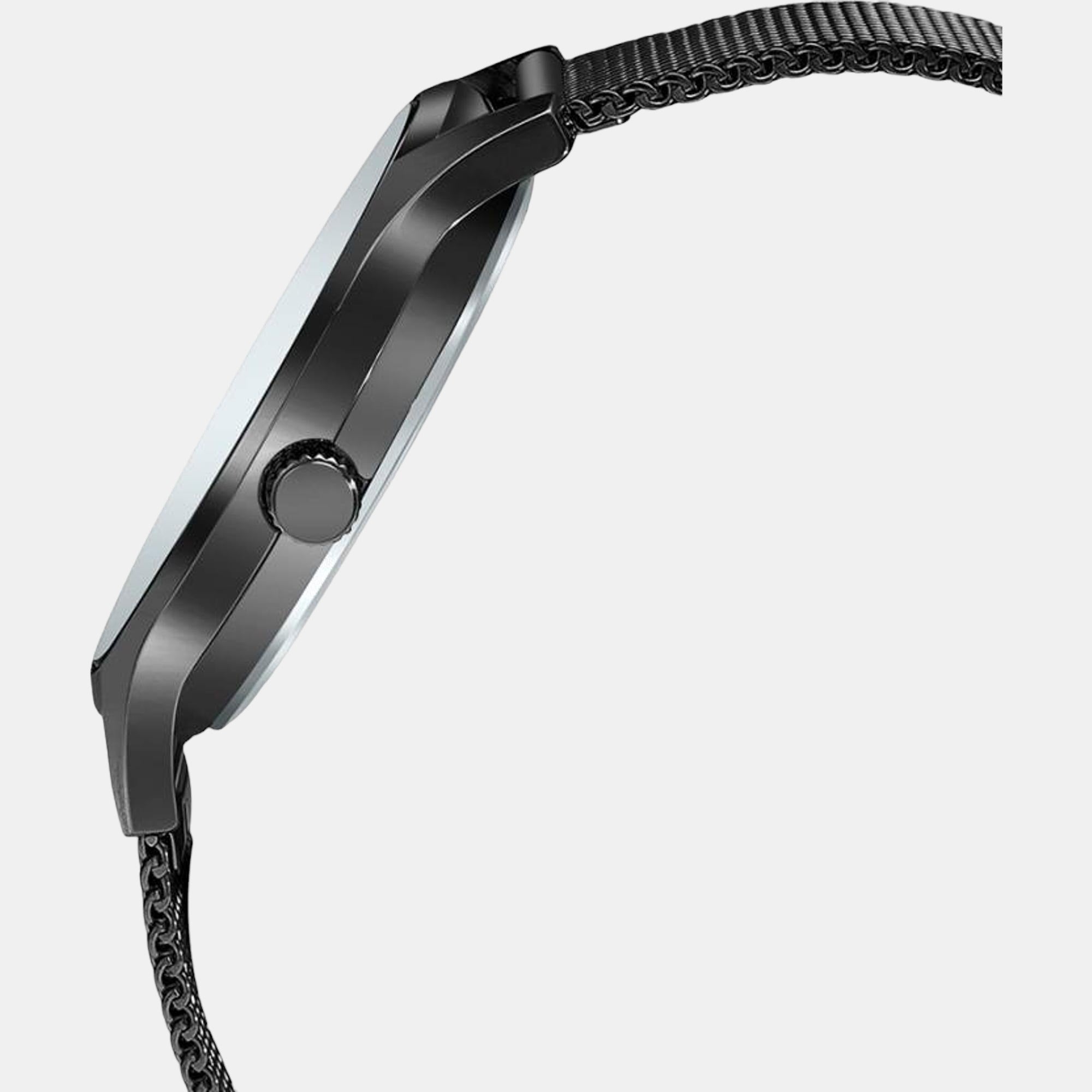 Enticer Men Quartz Blue Dial Analog Stainless Steel Watch A2104