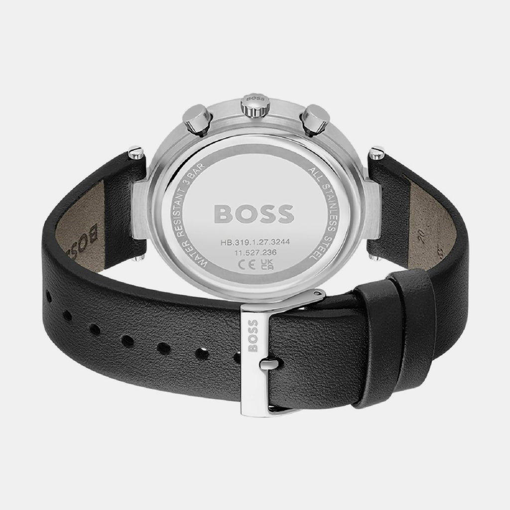 Boss Women Round Black watch