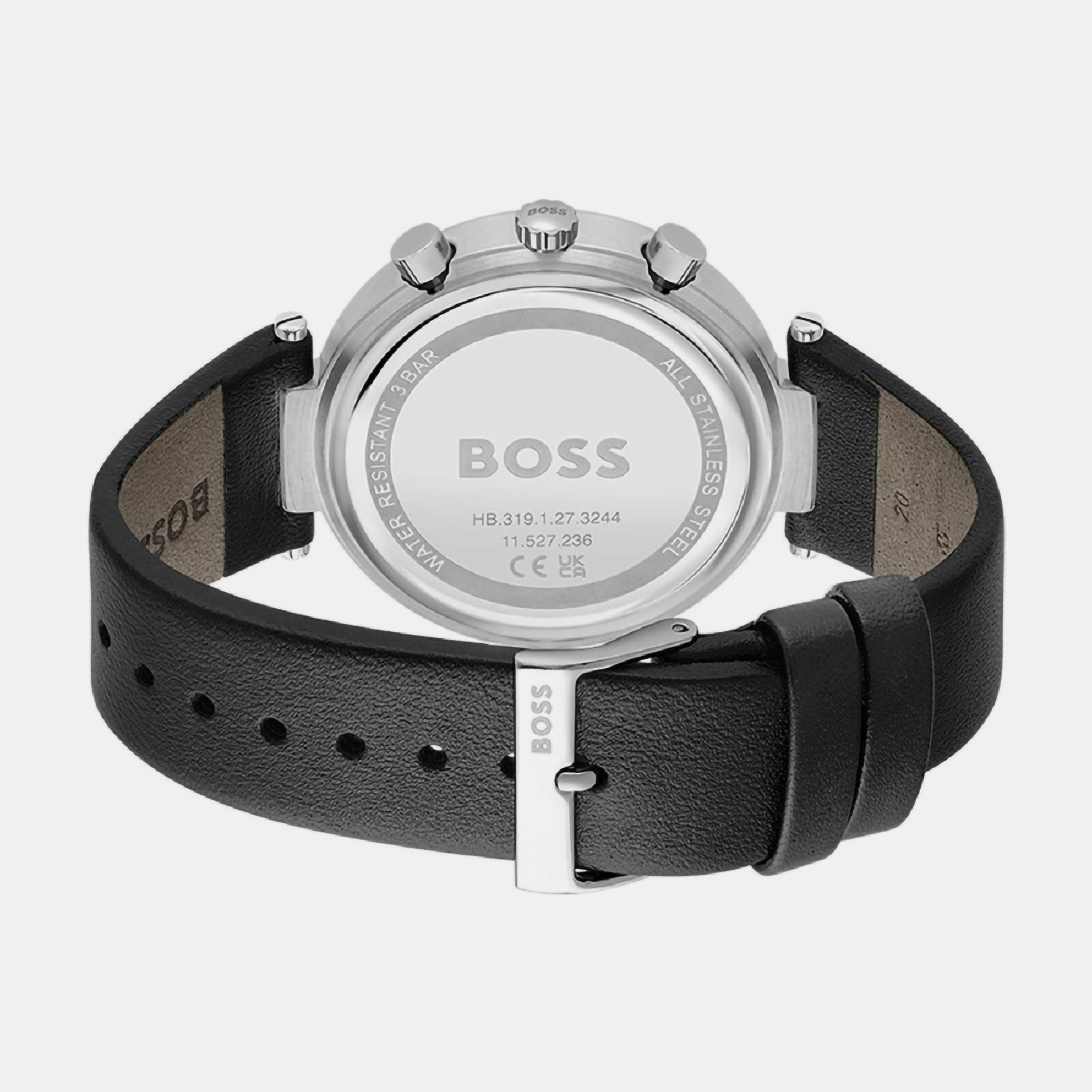 Boss Women Round Black watch