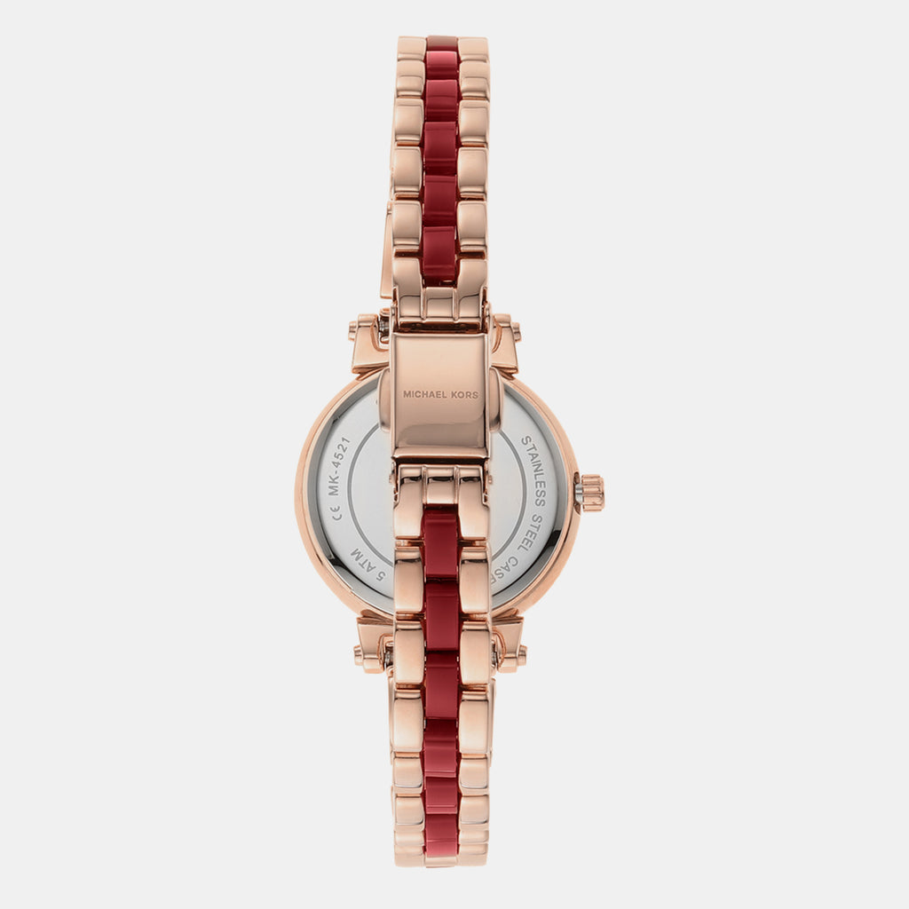 Michael Kors Round Quartz Analog Women watch