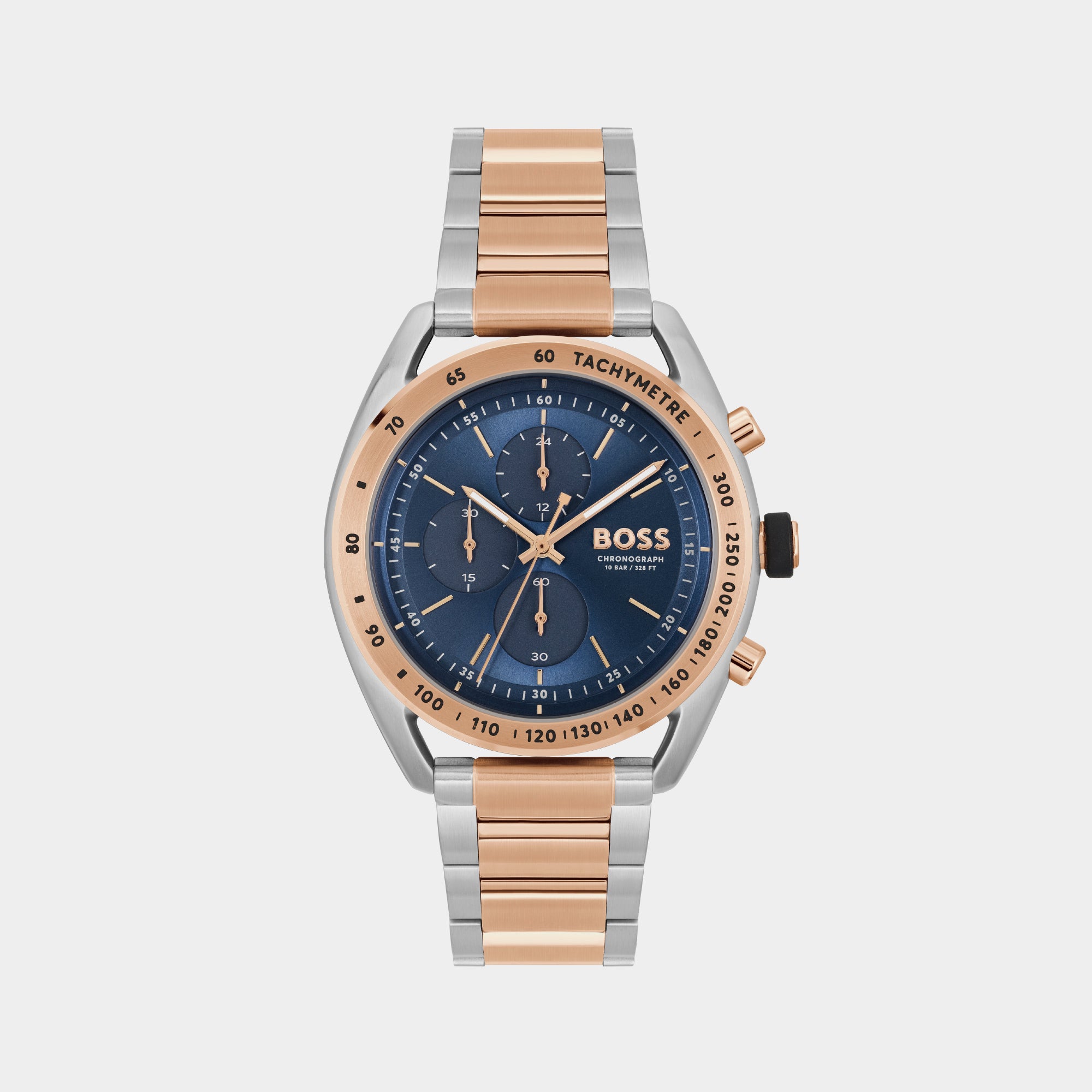 Boss Round Blue Chronograph watch