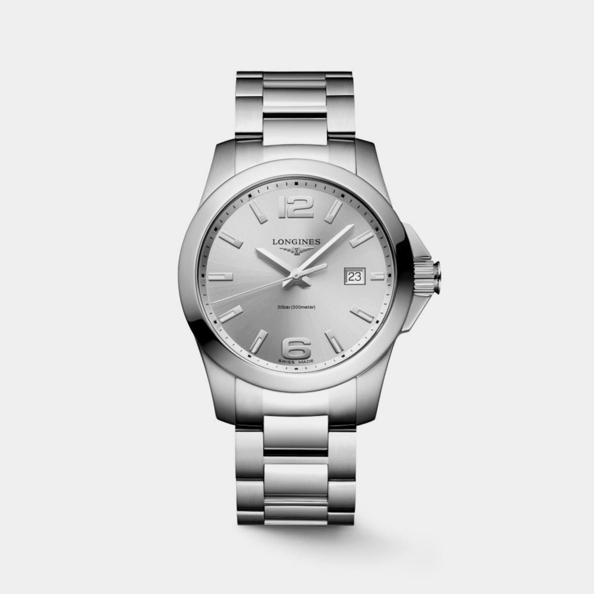 Longines Round Silver Analog watch