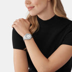 Michael Kors Women Round White watch