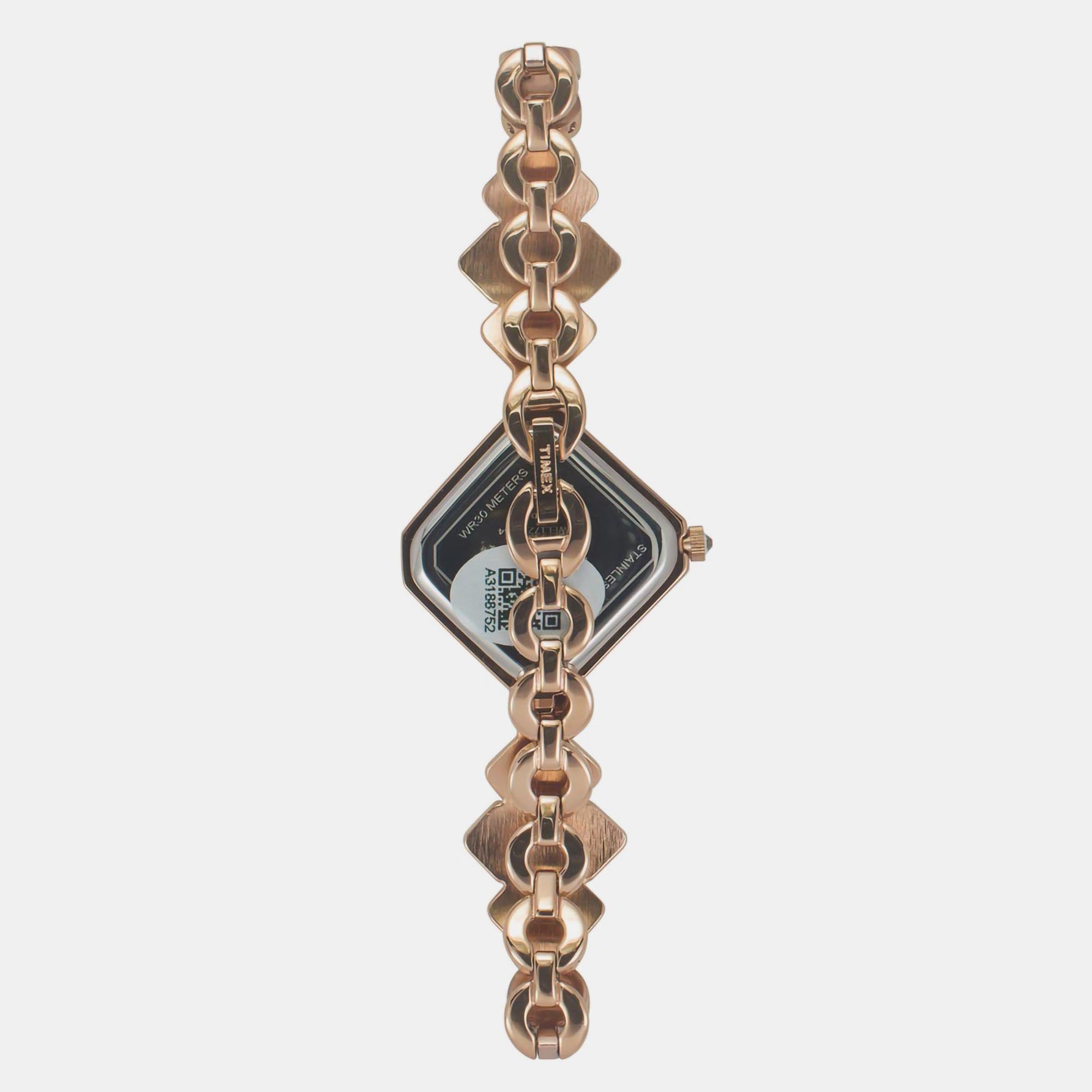 Timex Stainless Steel Rhombus watch