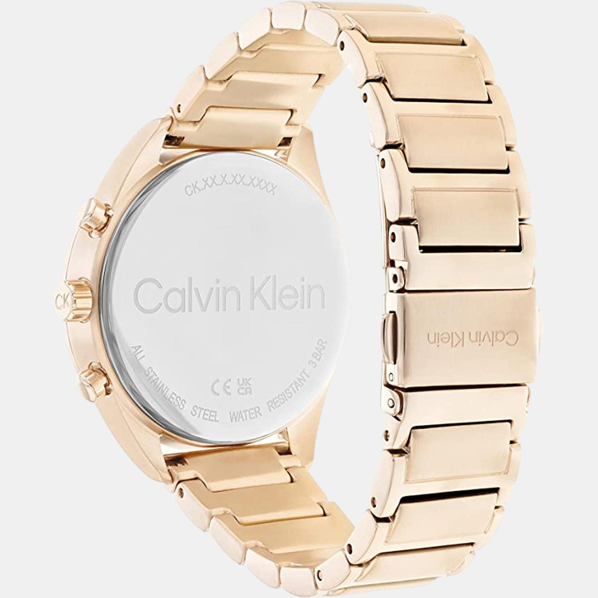 Sport Women Quartz Blue Dial Multi-Function Stainless Steel Watch 25200172