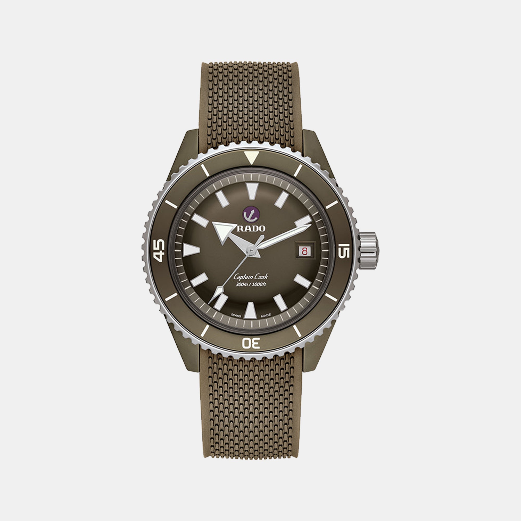 Rado Round Brown Analog watch