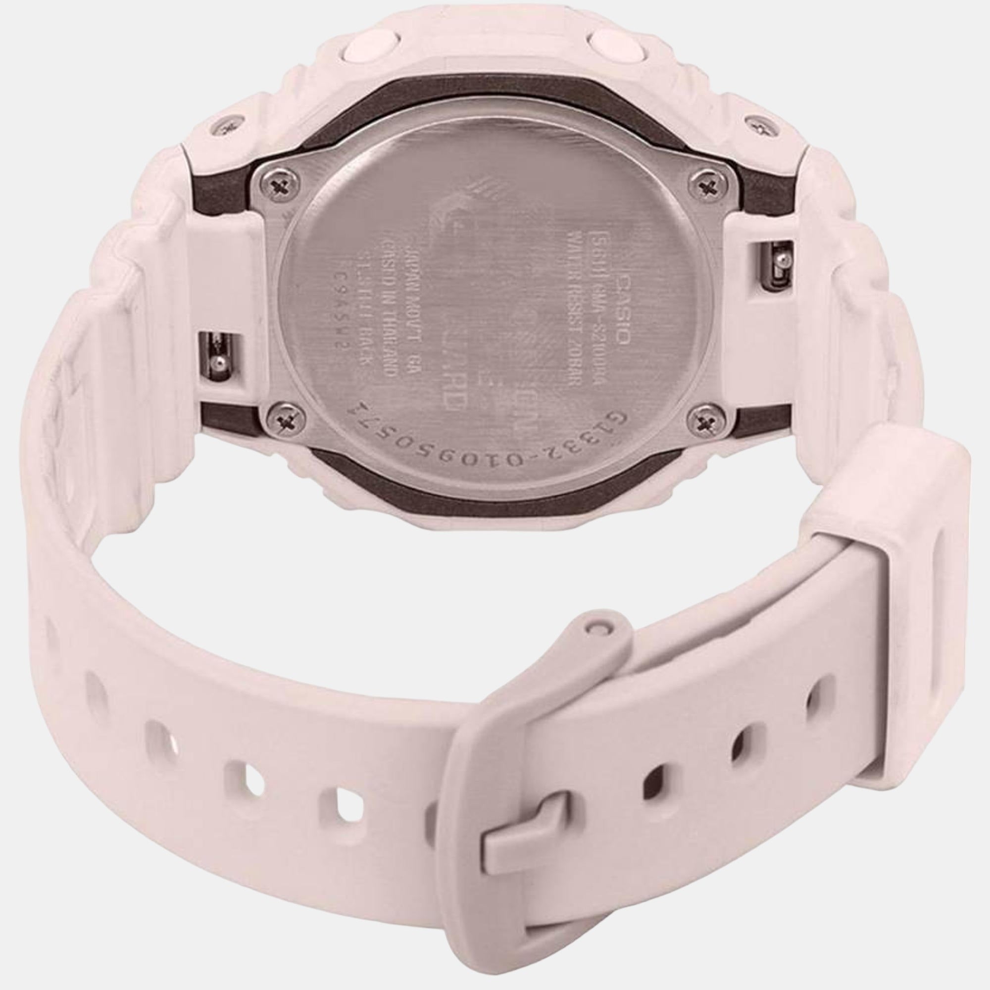 G-Shock Women Women Quartz Pink Dial Analog-Digital Resin Watch G1332