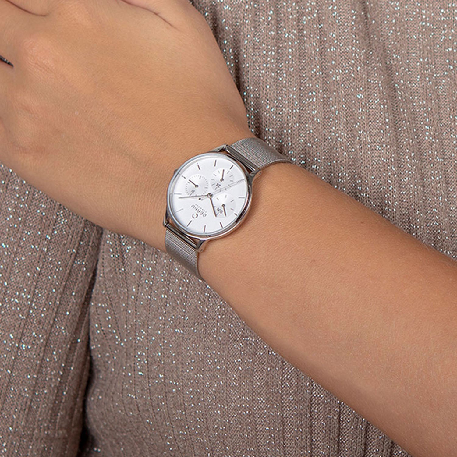 Obaku Stainless Steel Silver watch