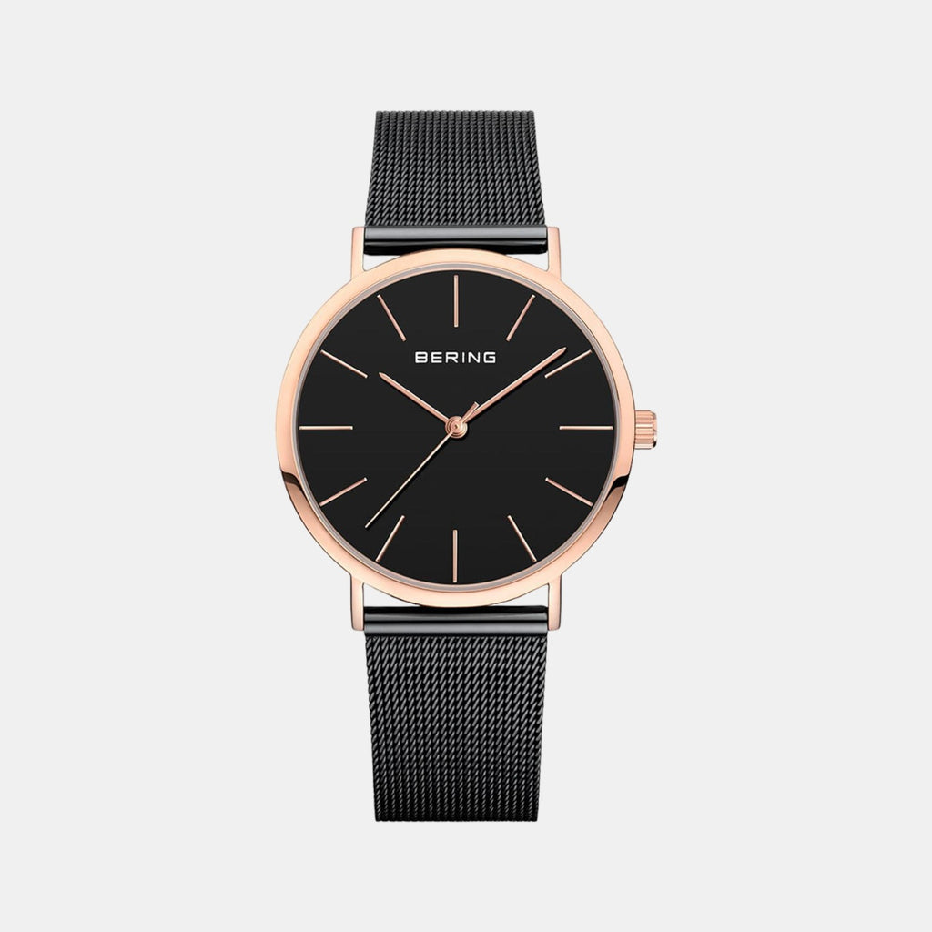 Bering Round Grey Analog watch