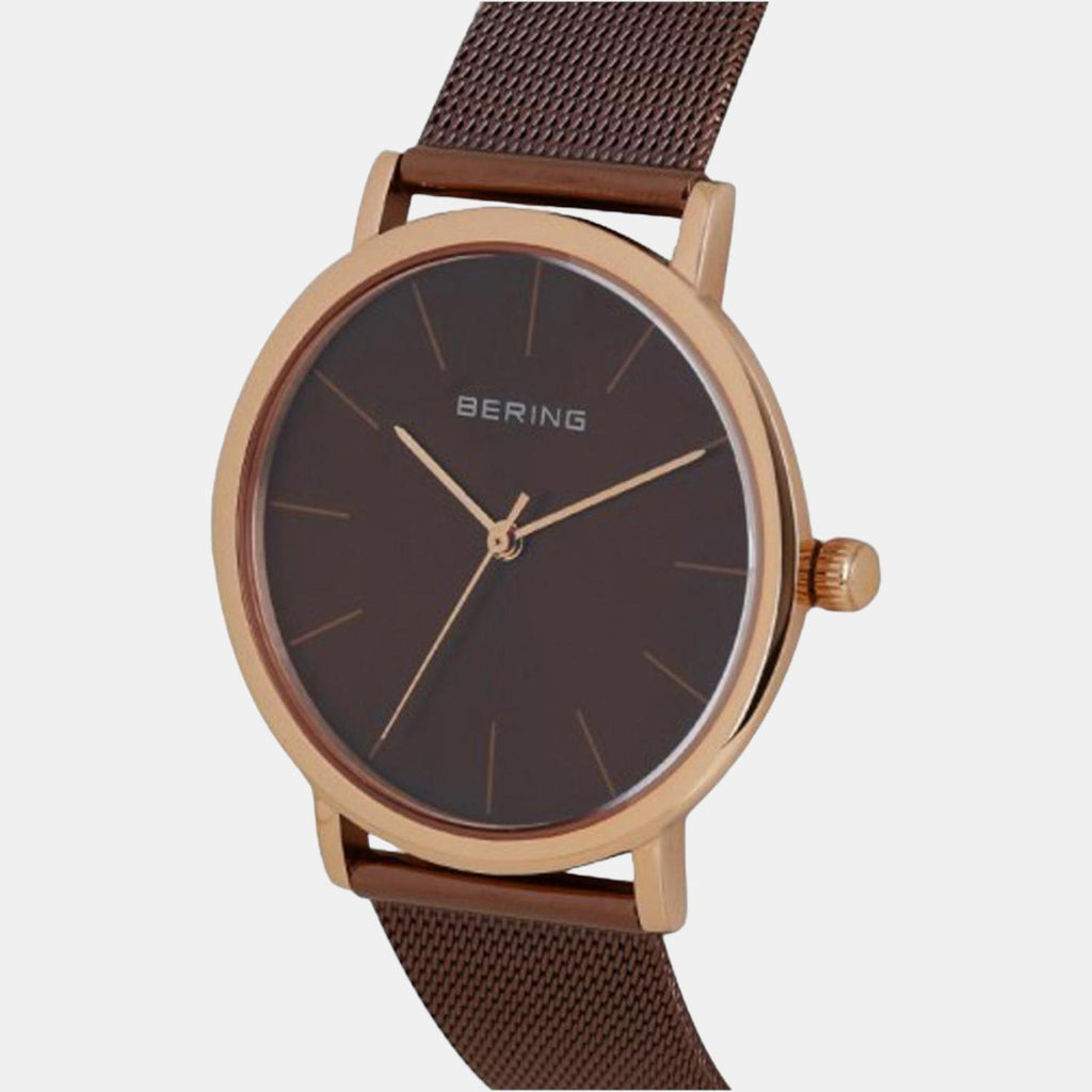Bering Stainless Steel Round watch