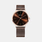 Unisex Brown Analog Stainless Steel Watch 13436-265
