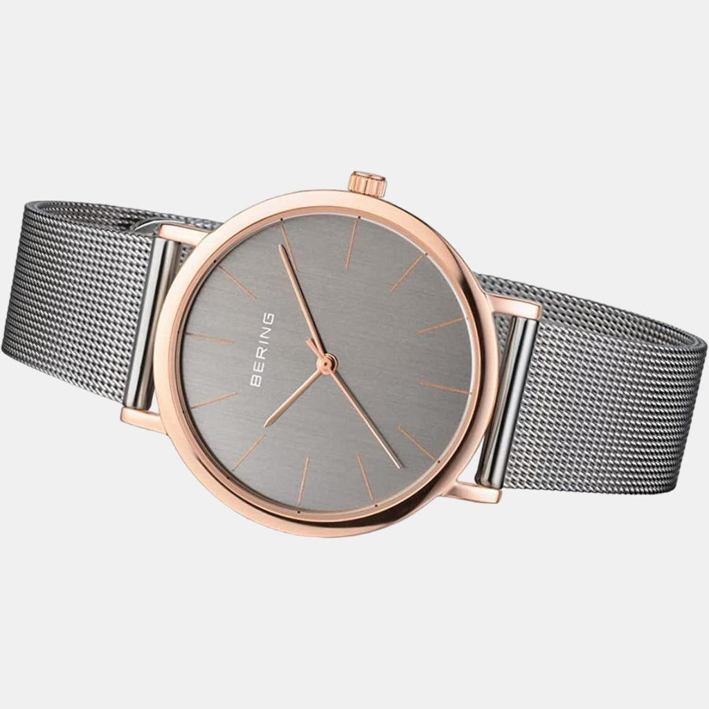 Bering Women Round Grey watch