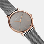 Bering Stainless Steel Round watch