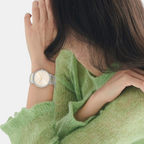 Movado Stainless Steel Beige watch