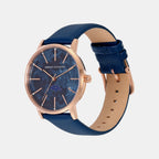 Armani Exchange Women Round Rose Gold watch
