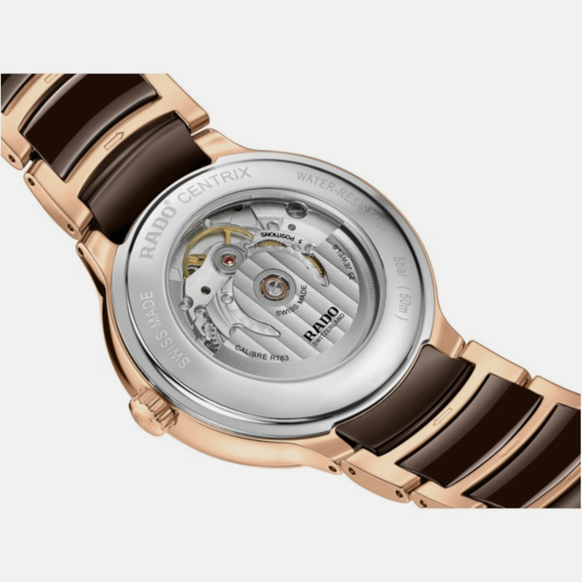 Rado Unisex Round Brown watch